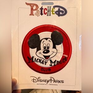 Disney Patched Mickey Mouse Club